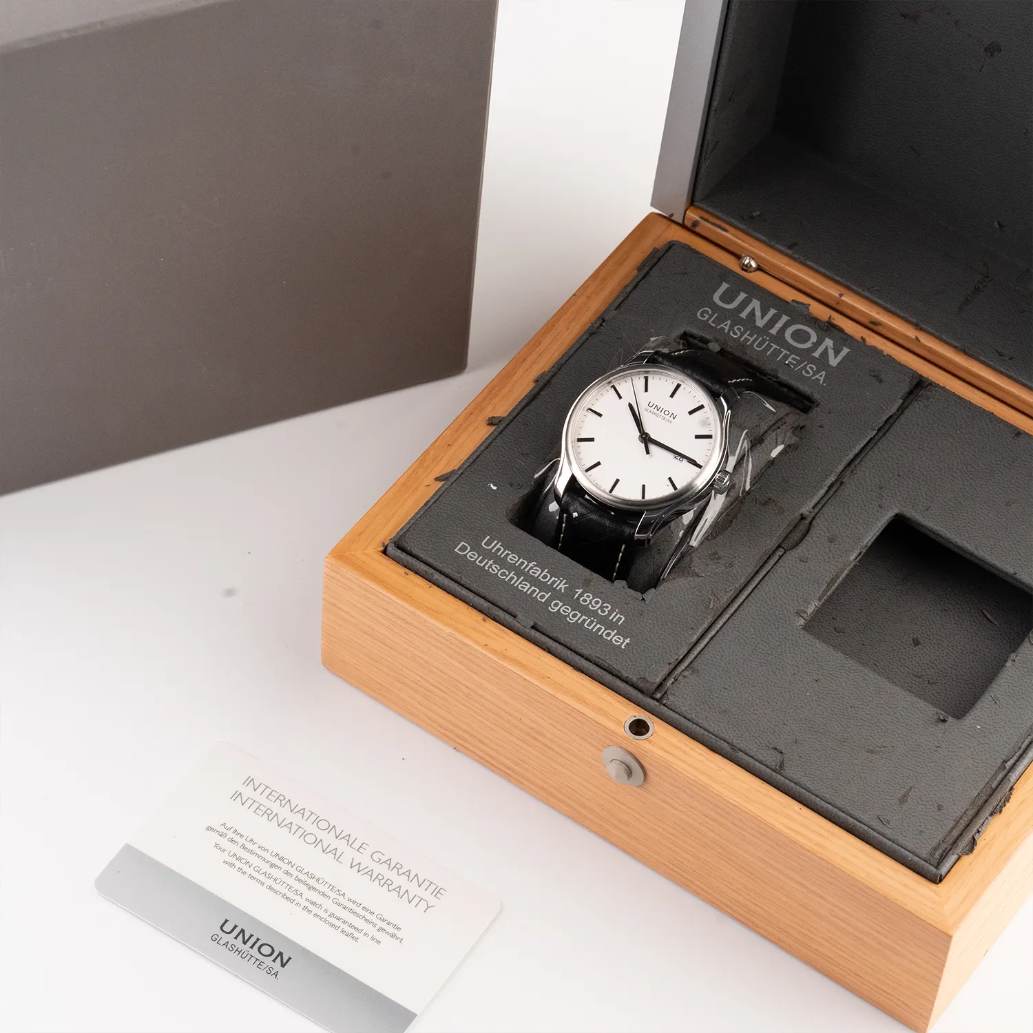 Union Glashütte Viro Datum | D001.407.16.031.00