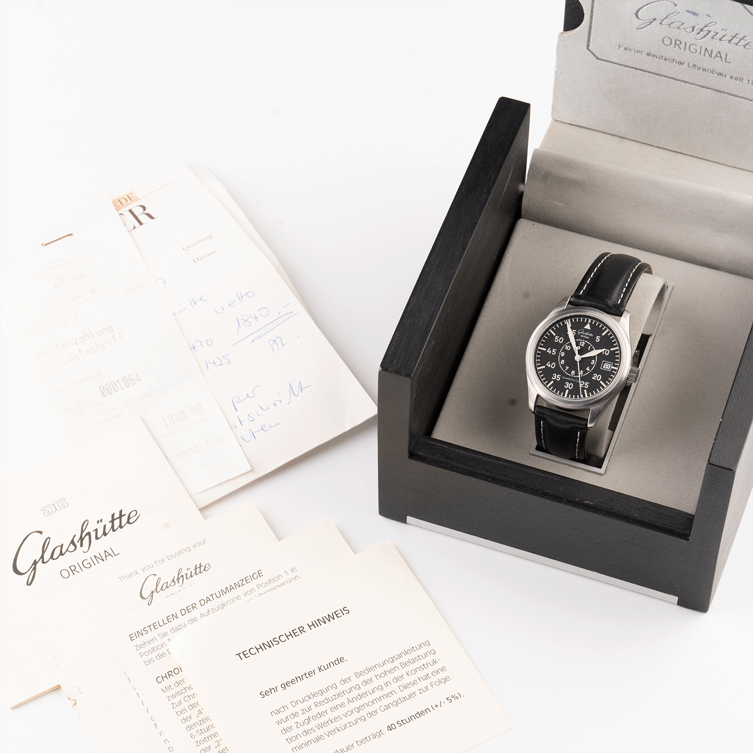Glashütte Original Navigator Automatik | 1-10-33-08-07-04